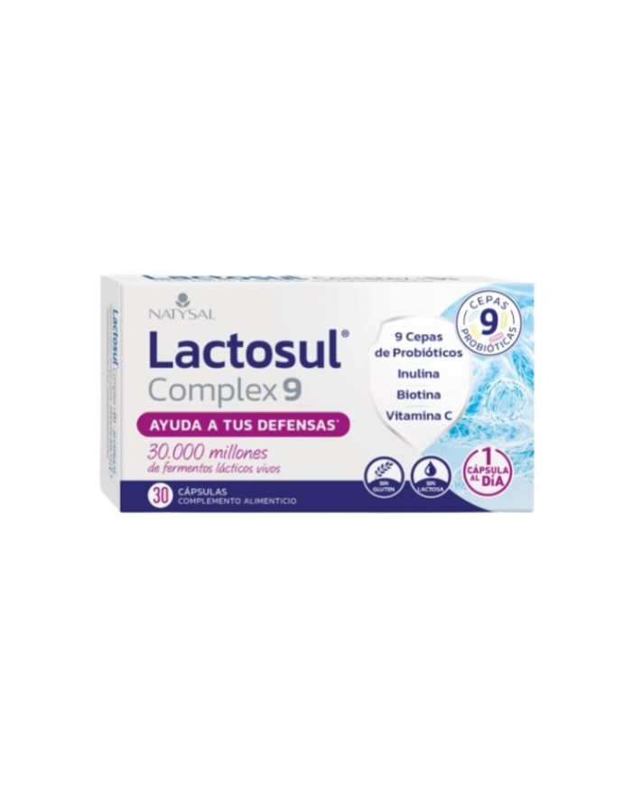 Lactosul complex 9 30capsula natysal