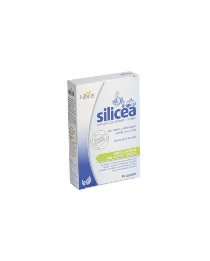 Silicea 30capsulas pack2x1  biotina+selenio hubner