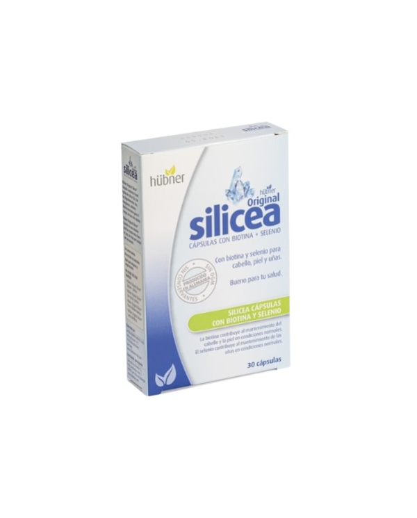 Silicea 30capsulas pack2x1  biotina+selenio hubner