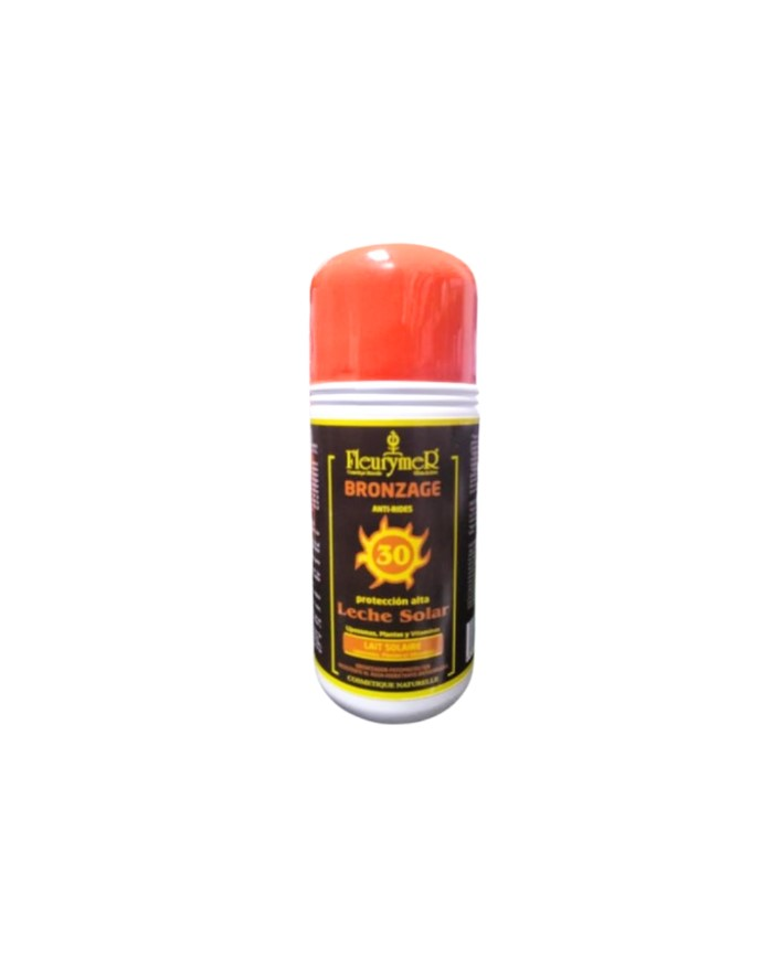 Leche bronceadora factor 30 200ml fleurymer