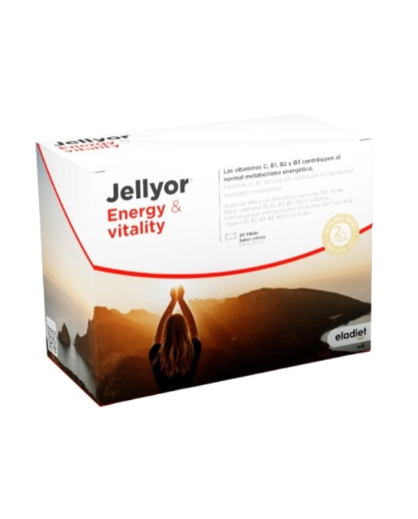Jellyor energy vitality 20 sticks citrico eladiet