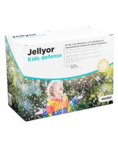 Jellyor kids defense 10 sticks fresa eladiet
