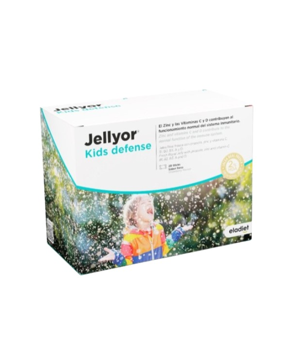 Jellyor kids defense 10 sticks fresa eladiet