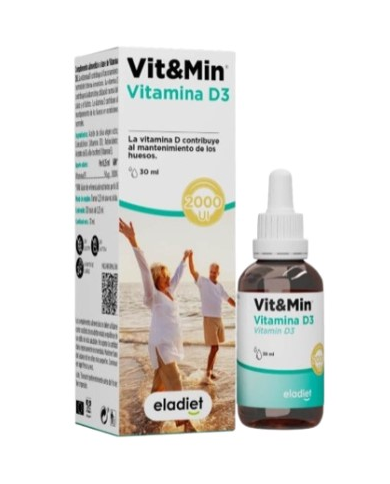 Vit min vitamina d3 2000ui liquida 30ml eladiet