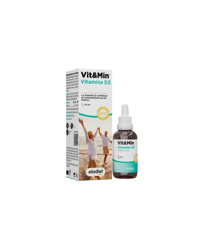 Vit min vitamina d3 2000ui liquida 30ml eladiet