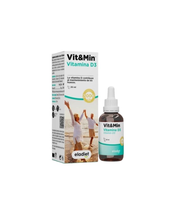 Vit min vitamina d3 2000ui liquida 30ml eladiet