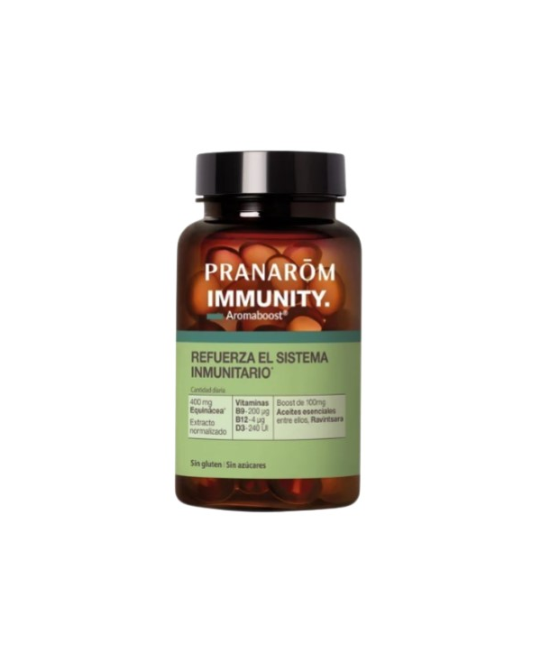 Immunity aromaboost 60 capsulas pranaron