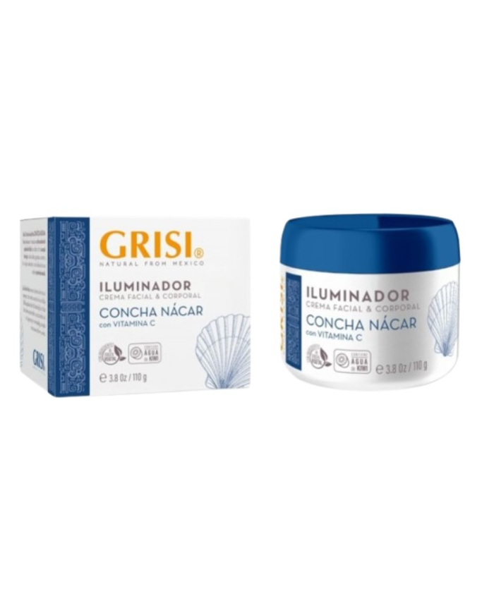 Crema concha nacar 110gr grisi