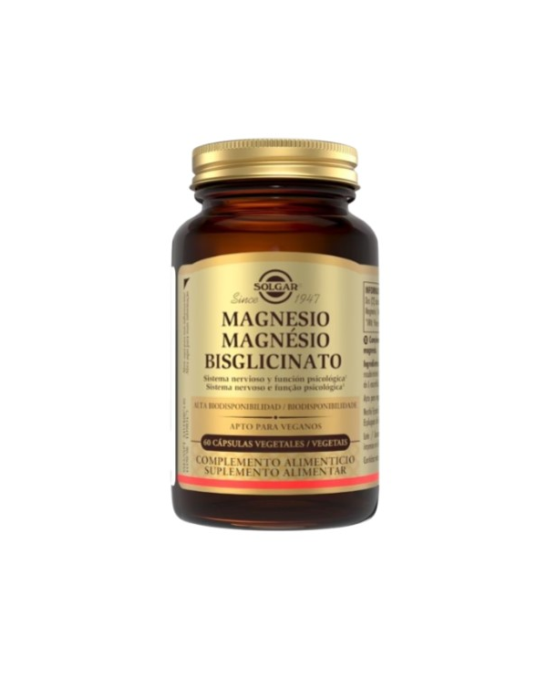Magnesio glycinato 60 capsulas solgar