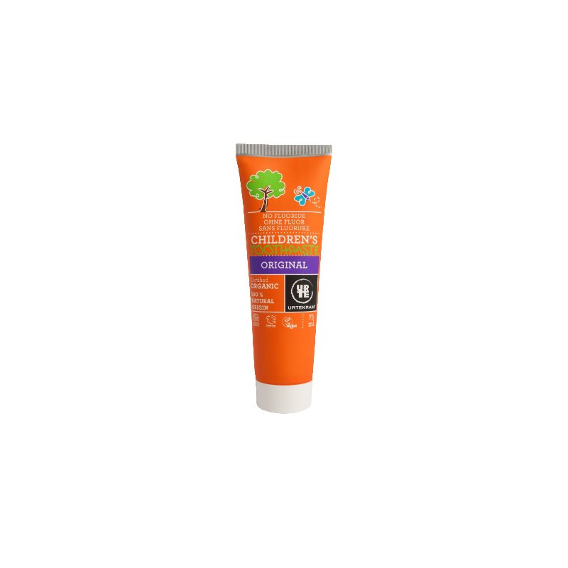 Pasta dental niños hinojo sin fluor 75ml urtekram