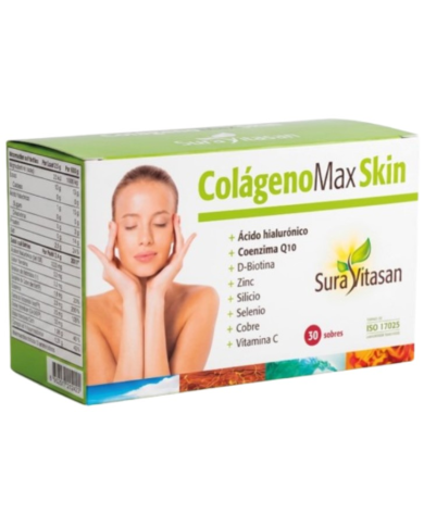 Colageno max skin 30 sobres sura vitasan
