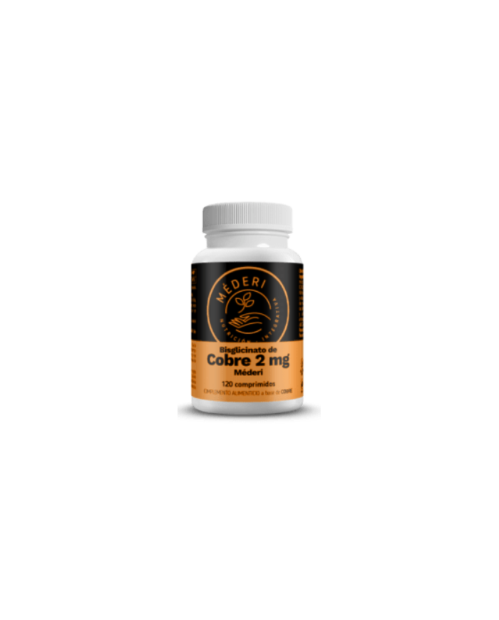 Cobre bisglicinato 2mg 120 comp. mederi