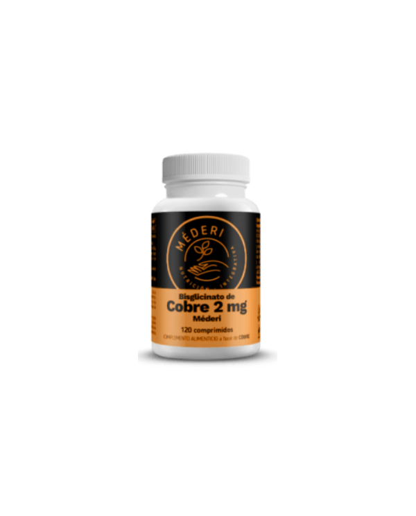 Cobre bisglicinato 2mg 120 comp. mederi