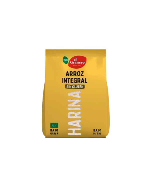Harina arroz sin gluten 500gr el granero