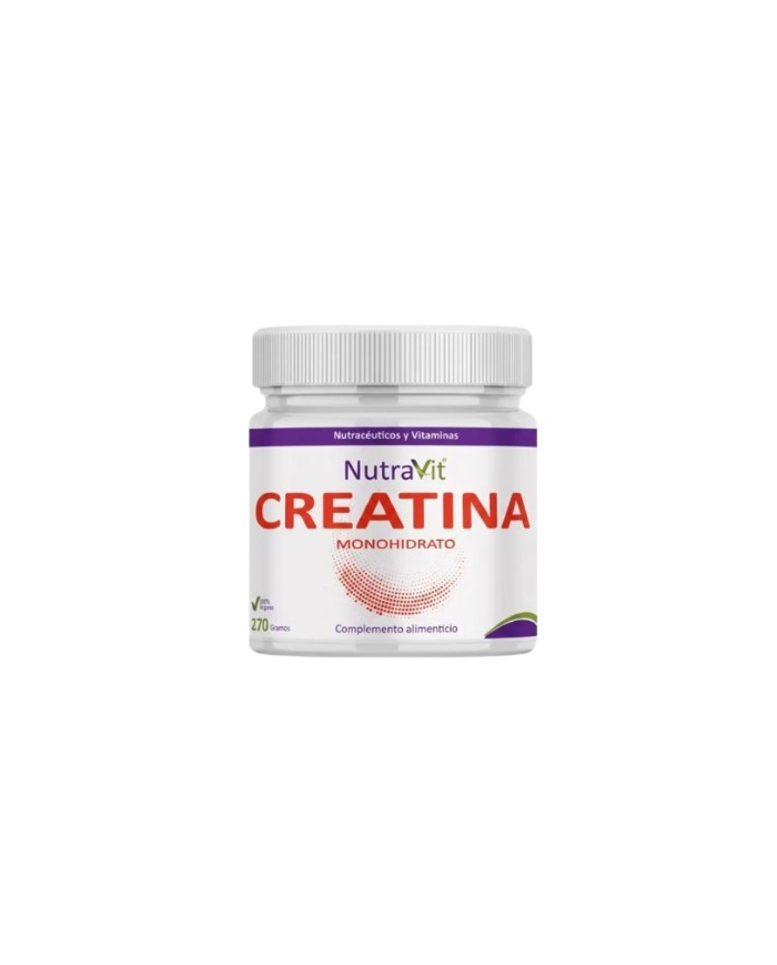 Creatina monohidrato 270gramos nutravit