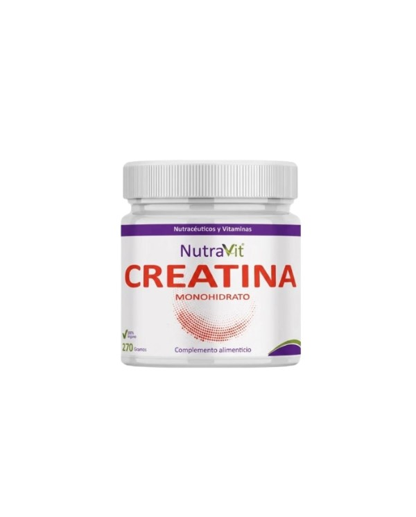 Creatina monohidrato 270gramos nutravit