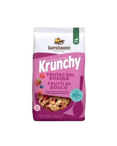 Krunchy frutas bosque 500gr bio barnhouse