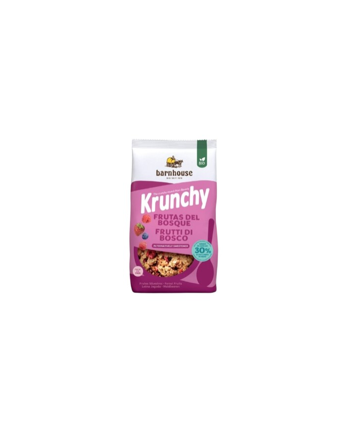 Krunchy frutas bosque 500gr bio barnhouse