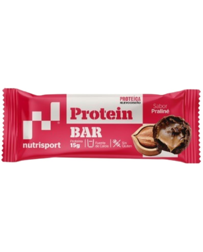 Barritas proteicas caramelo salado nutrisport