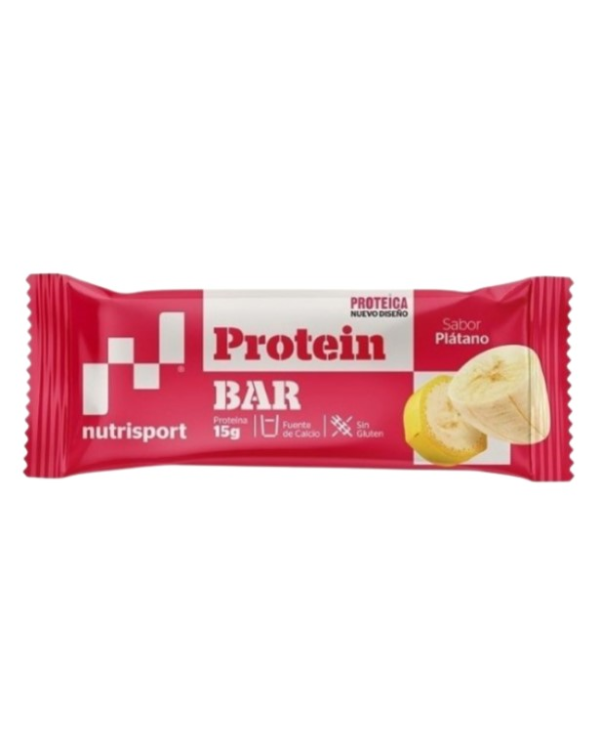 Barritas proteicas platano nutrisport