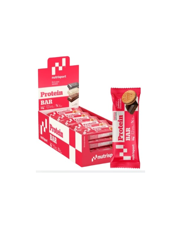 Barritas proteicas galleta choco nutrisport