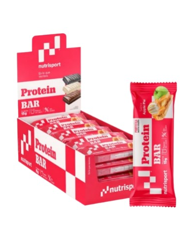 Barritas proteicas yogur manzana nutrisport