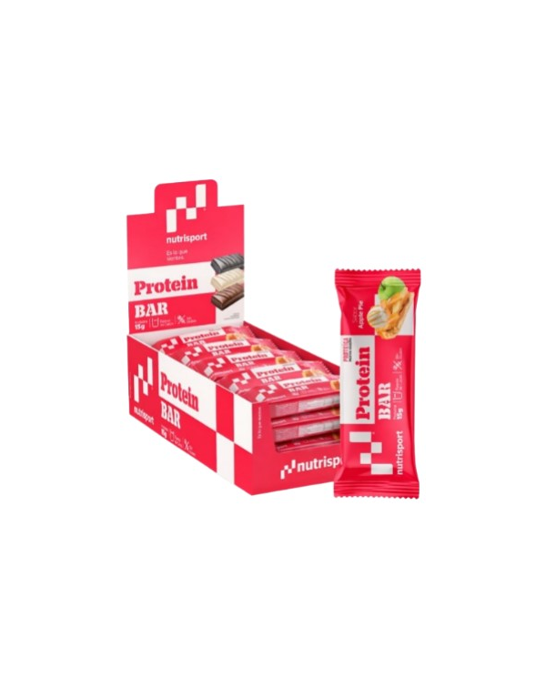 Barritas proteicas yogur manzana nutrisport