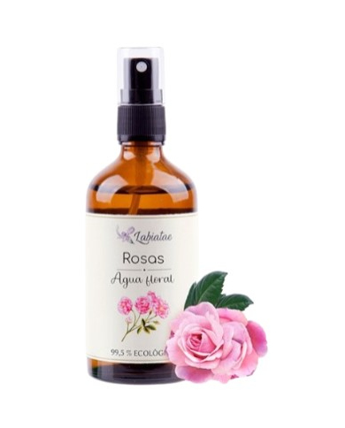 Agua floral de rosas 100ml bio labiatae la rueda