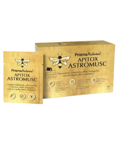 Apitox astromusc 20 sobres prisma natural