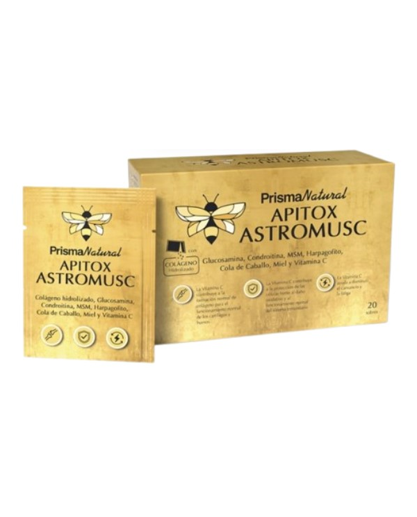 Apitox astromusc 20 sobres prisma natural