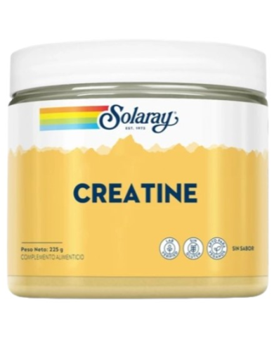 Creatina sin sabor polvo 225g solaray