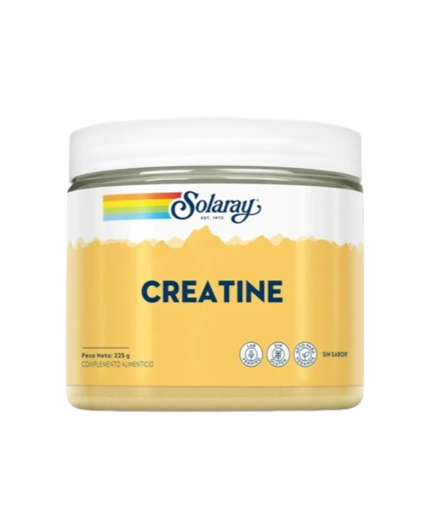 Creatina sin sabor polvo 225g solaray