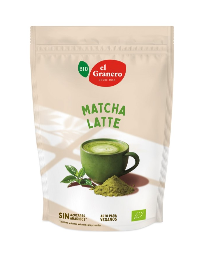 Matcha latte & go bio 150gr el granero