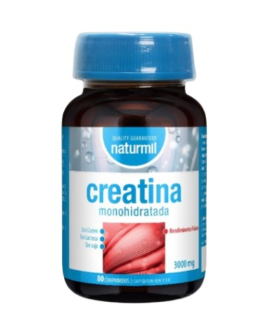 Creatina monohidratada 80 comprimidos naturmil