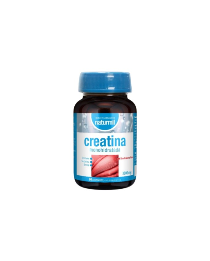 Creatina monohidratada 80 comprimidos naturmil