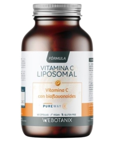 Vitamina c liposomal 60 capsulas webotanix