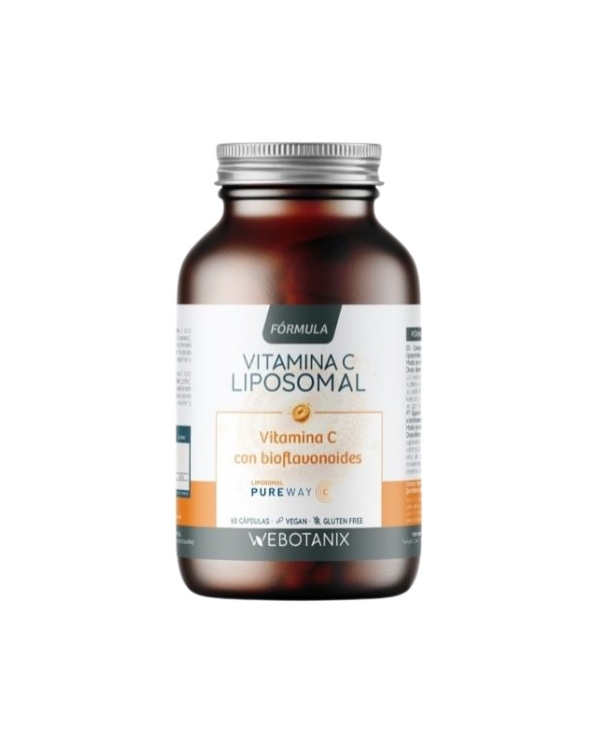 Vitamina c liposomal 60 capsulas webotanix