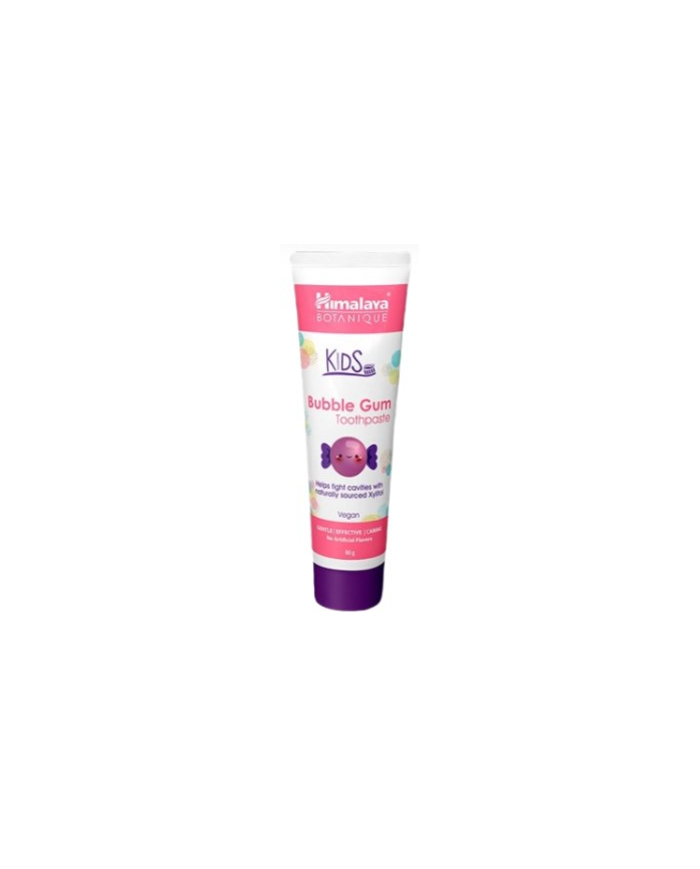Pasta dentrifica  kids bubble gum 80g himalaya