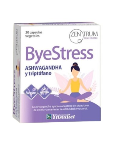 Byestress ashwagandha triptofano 30 cap zentrum