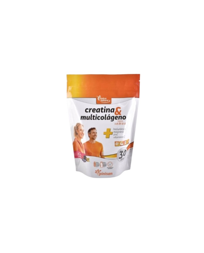 Creatina multicolageno frutos rojos 270gr pinisan