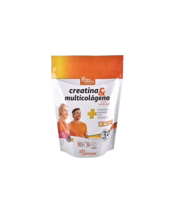 Creatina multicolageno frutos rojos 270gr pinisan