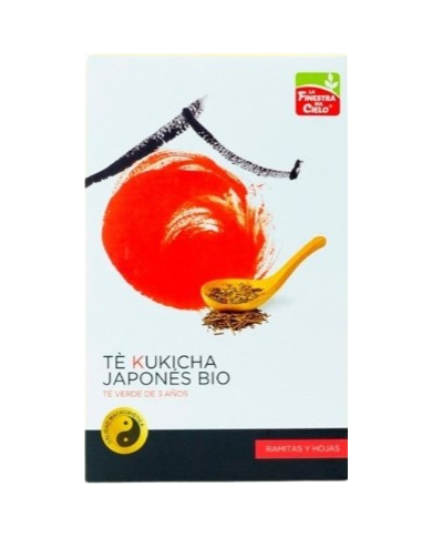 Te kukicha japones ramitas hojas 100g bio la fines