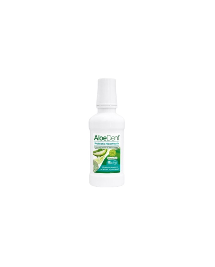 Colutorio aloe vera probiotico sin fluor aloedent
