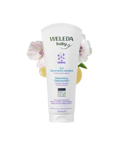 Balsamo de baño derma  3 en 1 weleda