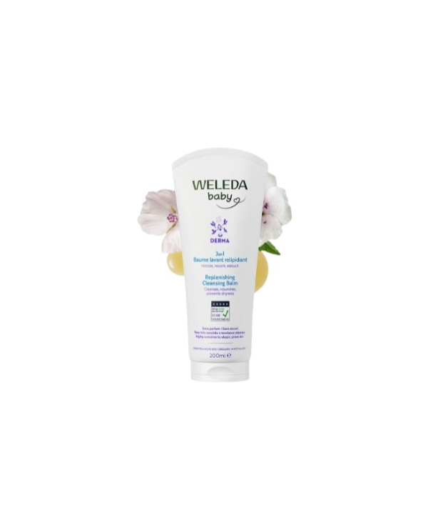 Balsamo de baño derma  3 en 1 weleda
