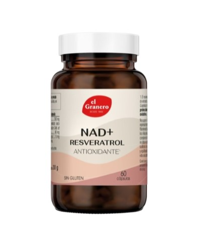 Nad + resveratrol 60 capsulas el granero