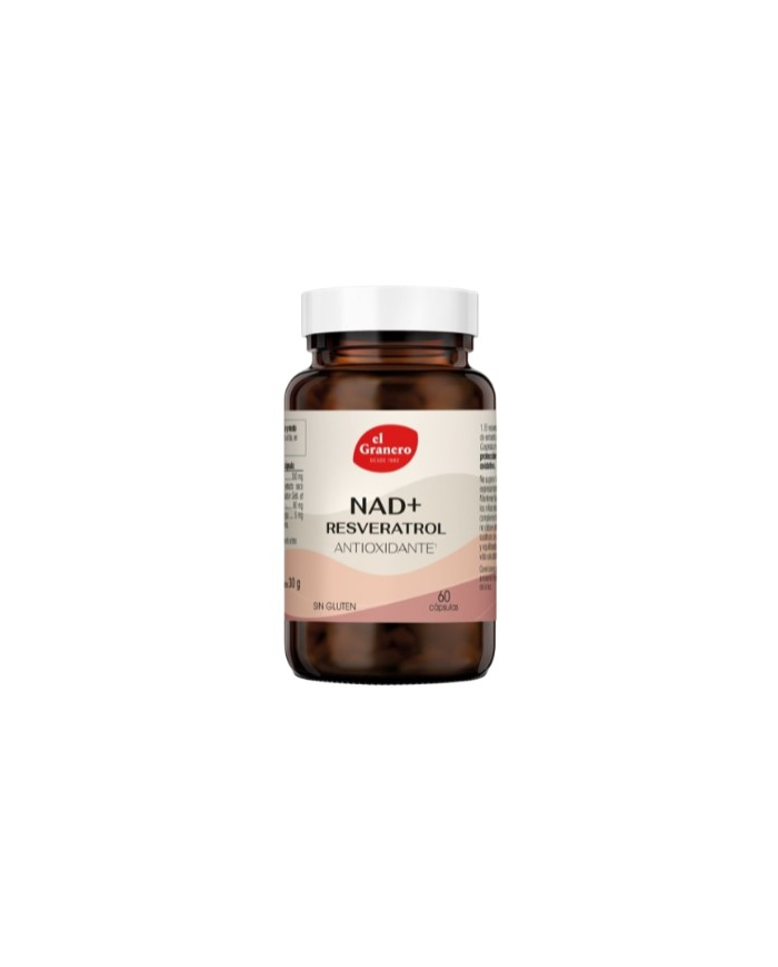 Nad + resveratrol 60 capsulas el granero