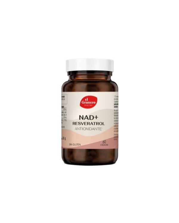 Nad + resveratrol 60 capsulas el granero