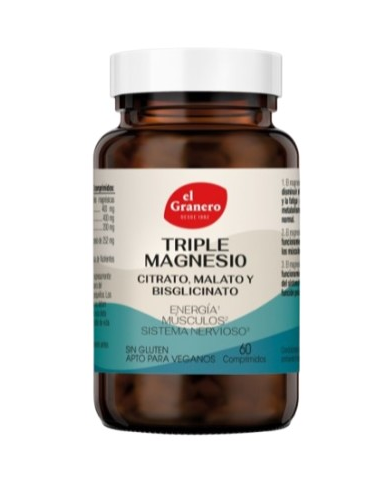 Triple magnesio 60 capsulas el granero
