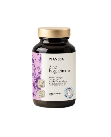 Zinc bisglicinato 90 capsulas plameca